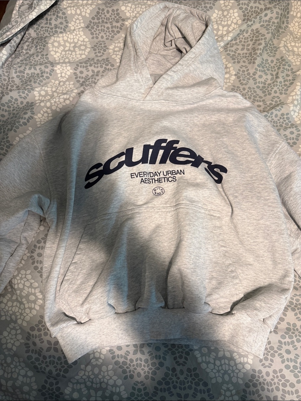 Scuffers Everyday Urban Aesthetics Hoodie - Light Gray